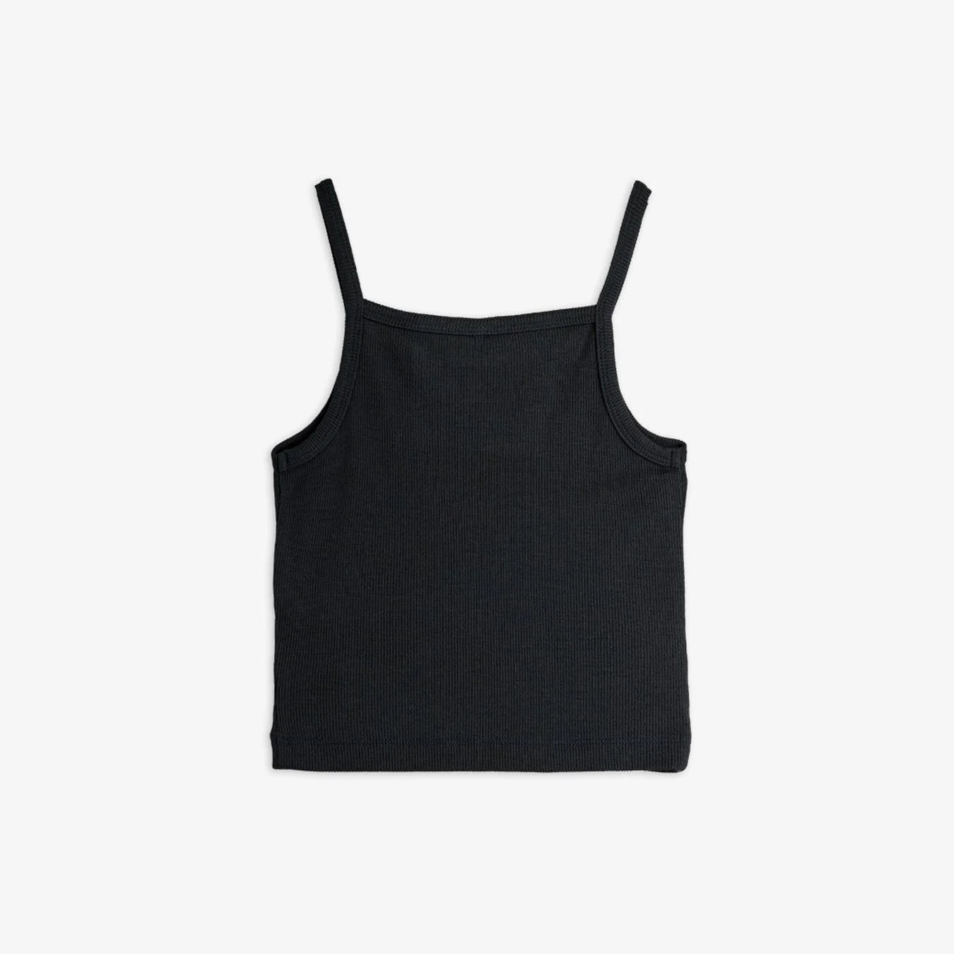 Modal Rib Tank Top Black