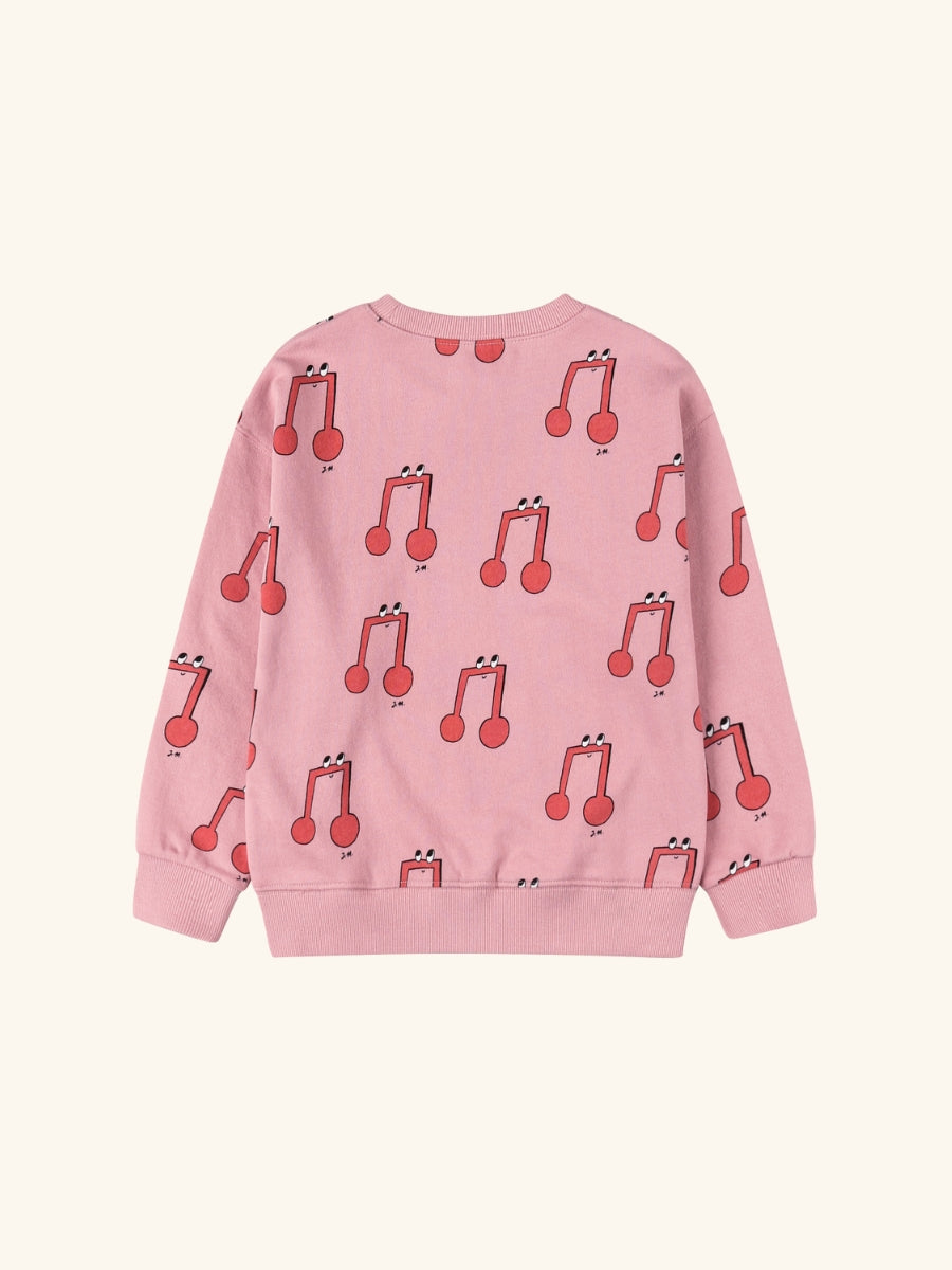 Melody Pattern Sweatshirt