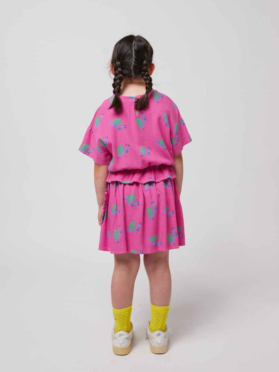 Funny Snail All Over Woven Blouse