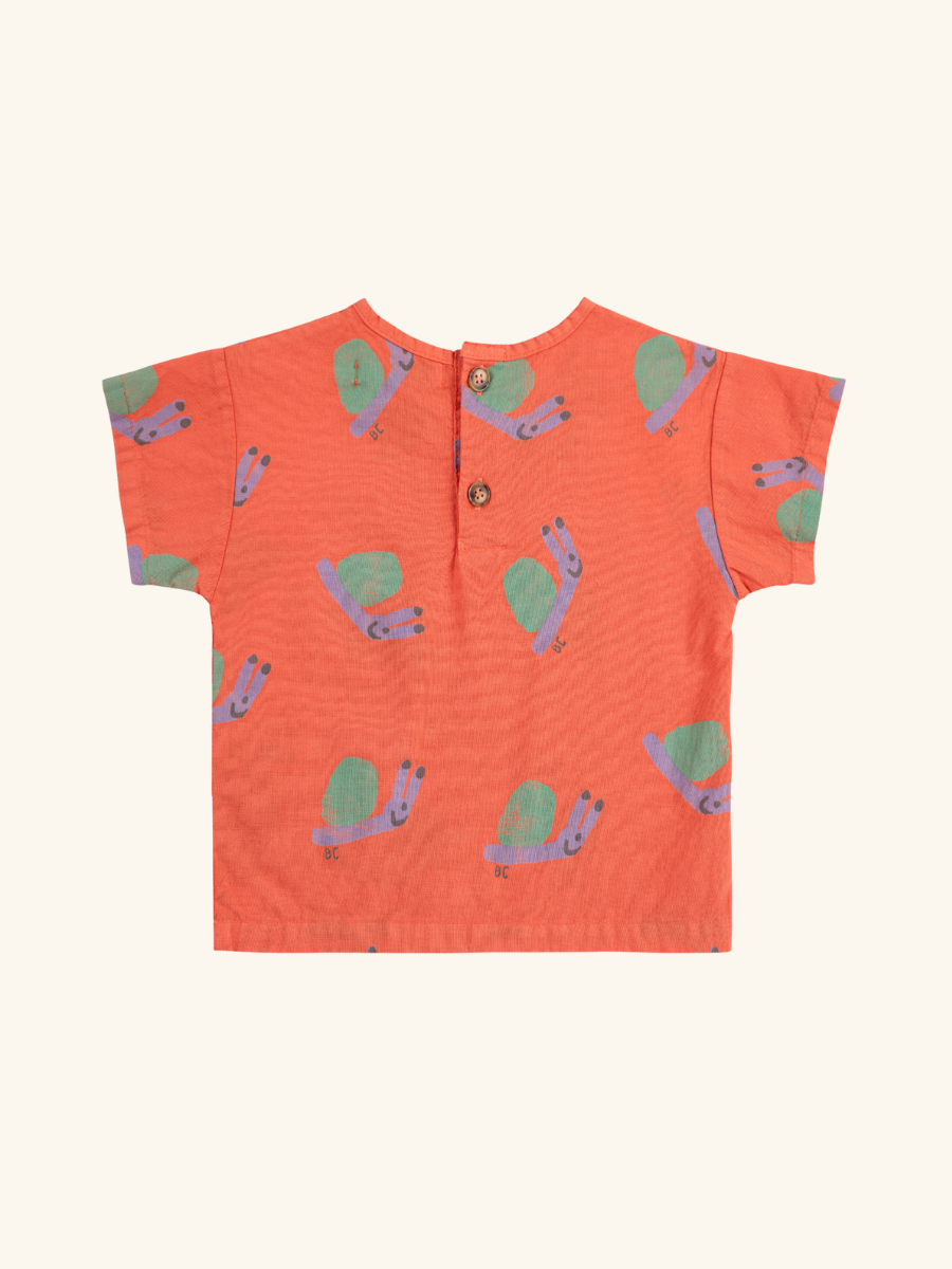 Funny Snail all over woven blouse