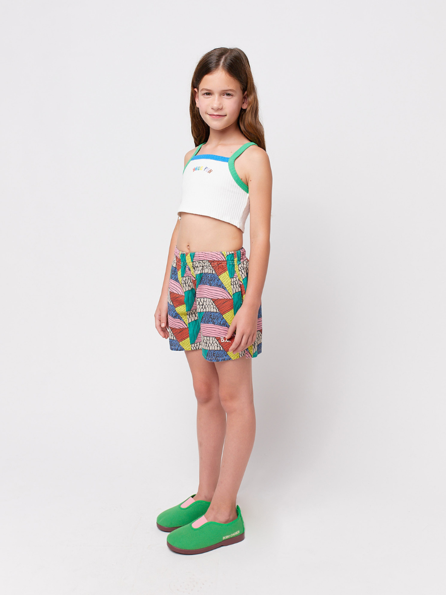 Have Fun Cropped Tank Top