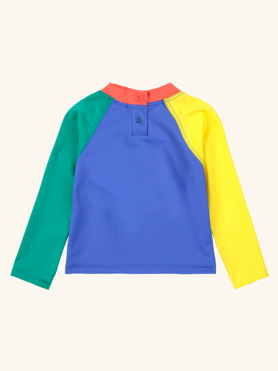 Joy Color-Block Swim Shirt