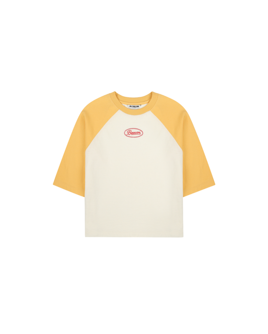 Beacon 3/4 Sleeve Raglan T-Shirt Yellow