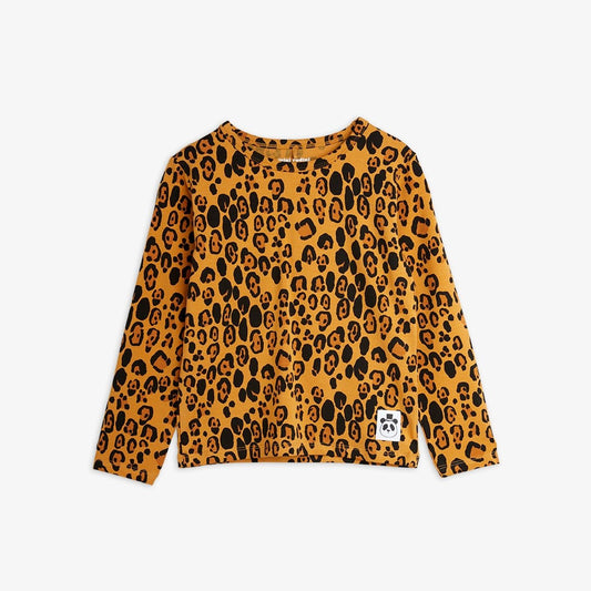 Basic Leopard Long Sleeve Tee