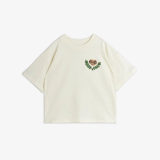E.T. Off-White Embroidered Tee