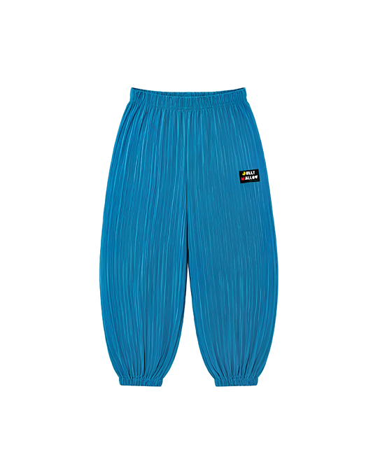 Pleats Alladdin Pants Aqua Blue