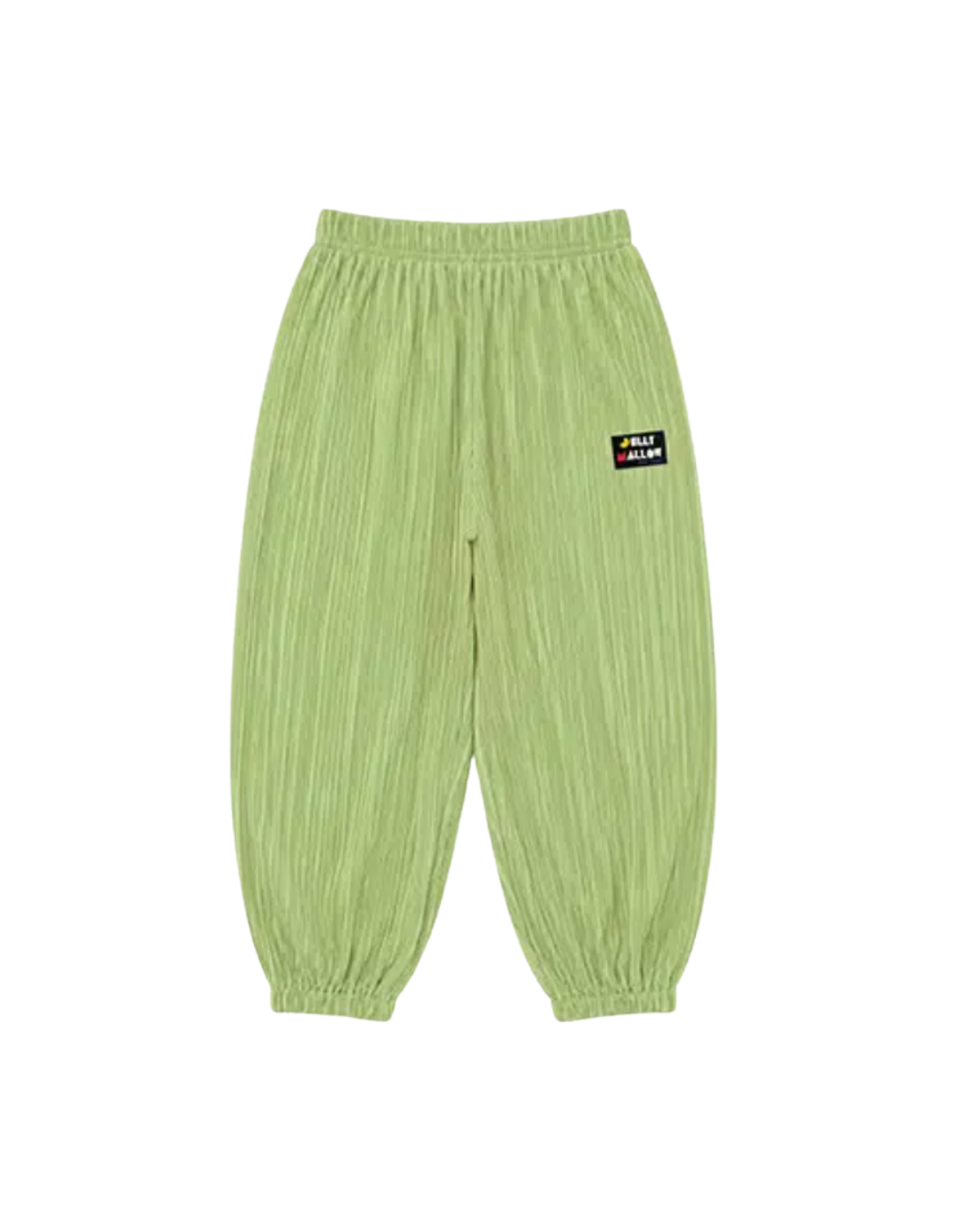Pleats Alladdin Pants Light Green