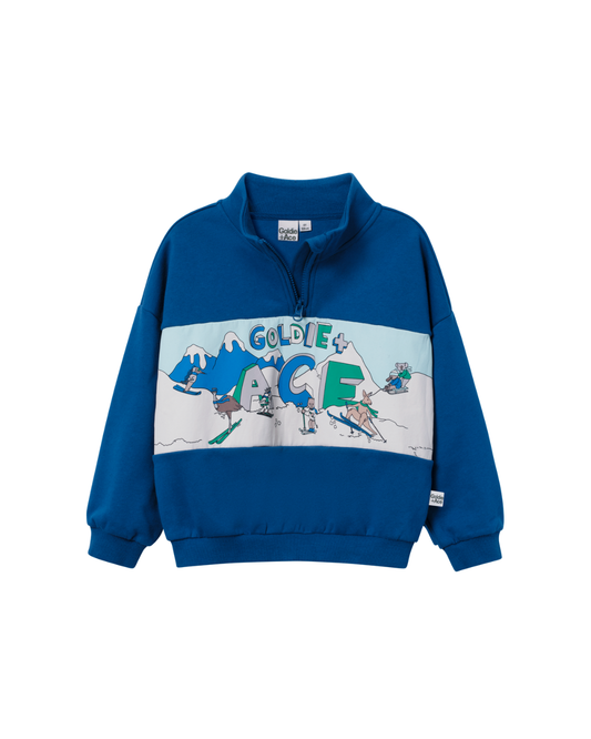 Quarter Zip Alpine Sweatshirt