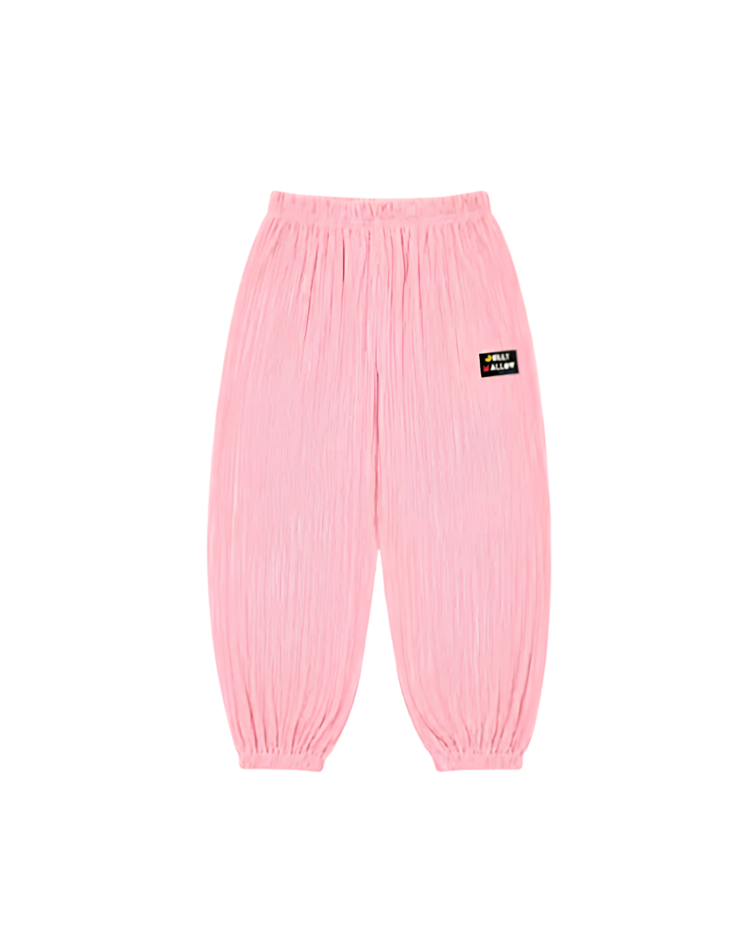 Pleats Alladdin Pants Light Pink