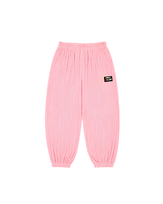 Pleats Alladdin Pants Light Pink