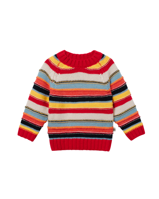 Vintage Linked Stripe Sweater