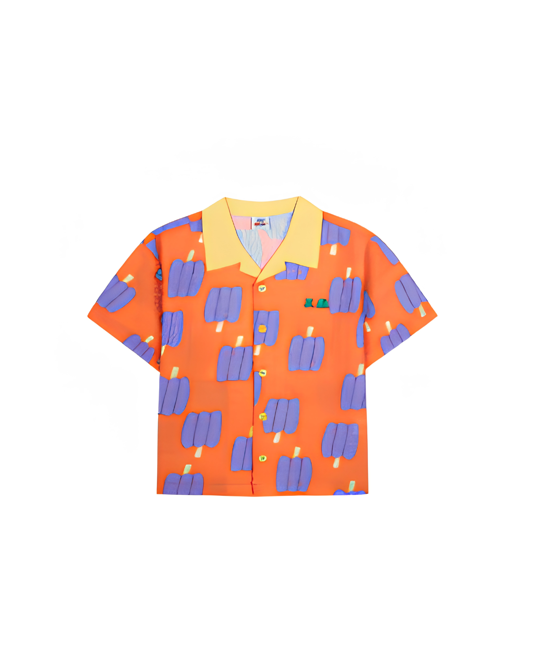 Bell Pepper Seersucker Shortsleeve Shirt