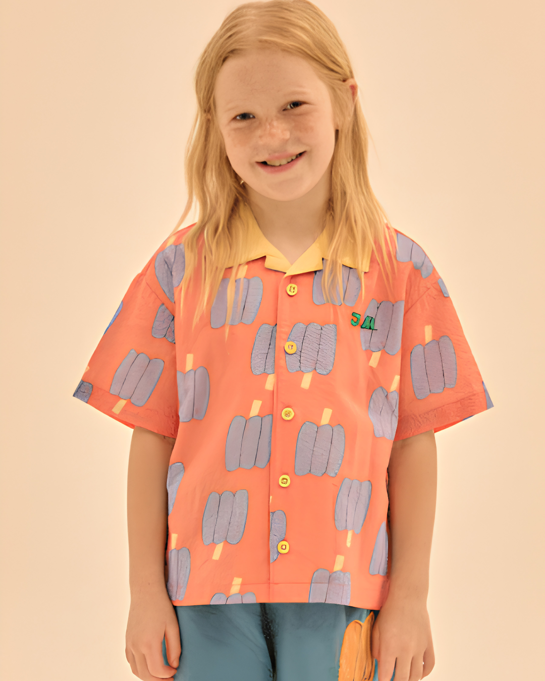 Bell Pepper Seersucker Shortsleeve Shirt