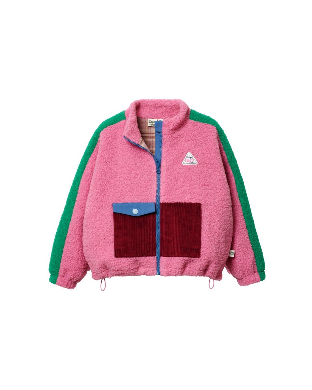 Retro Pink Teddy Jacket