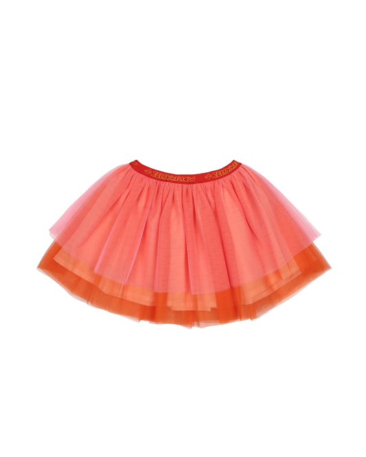 Pink Tiered Skirt