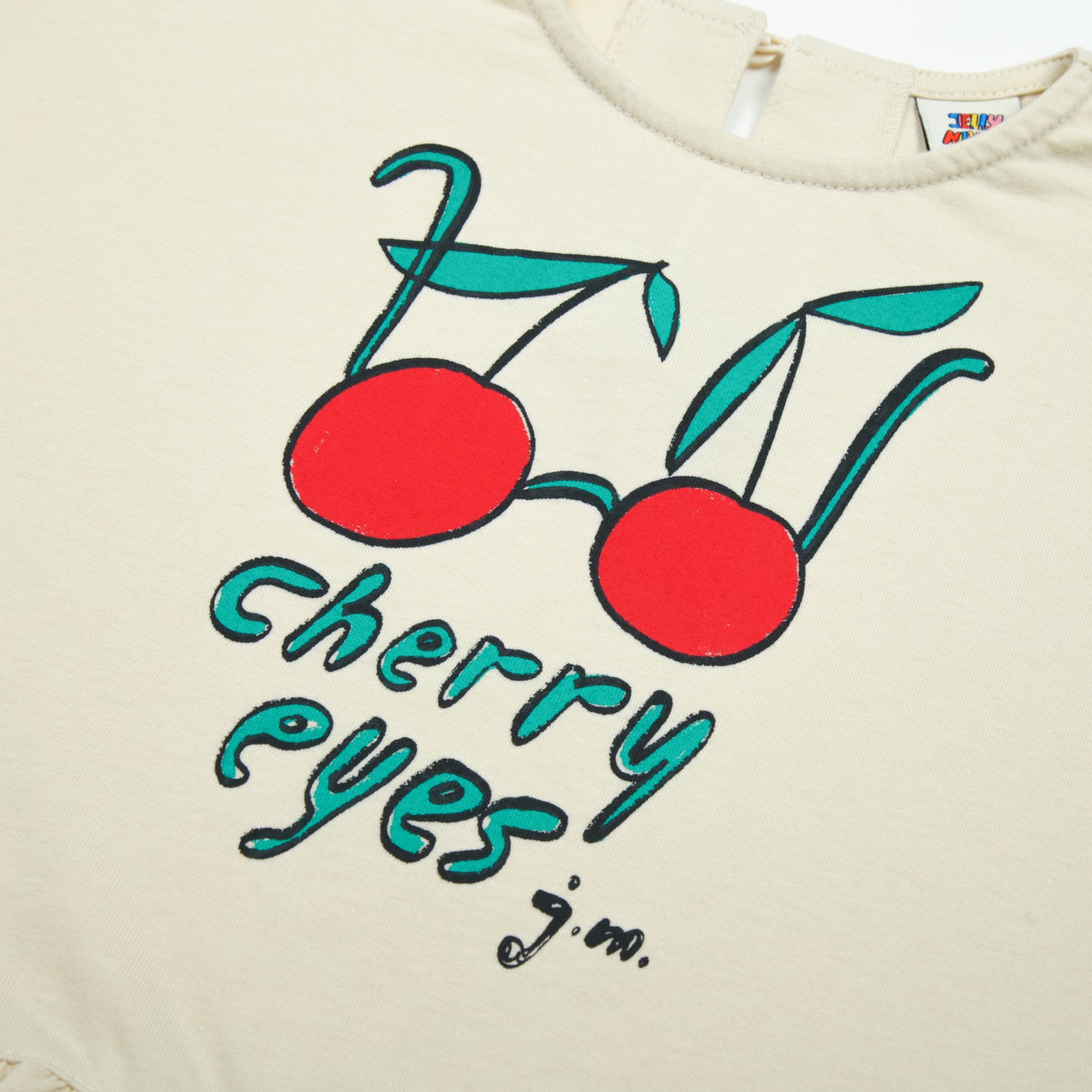 Cherry Frill Sleeveless T-shirt