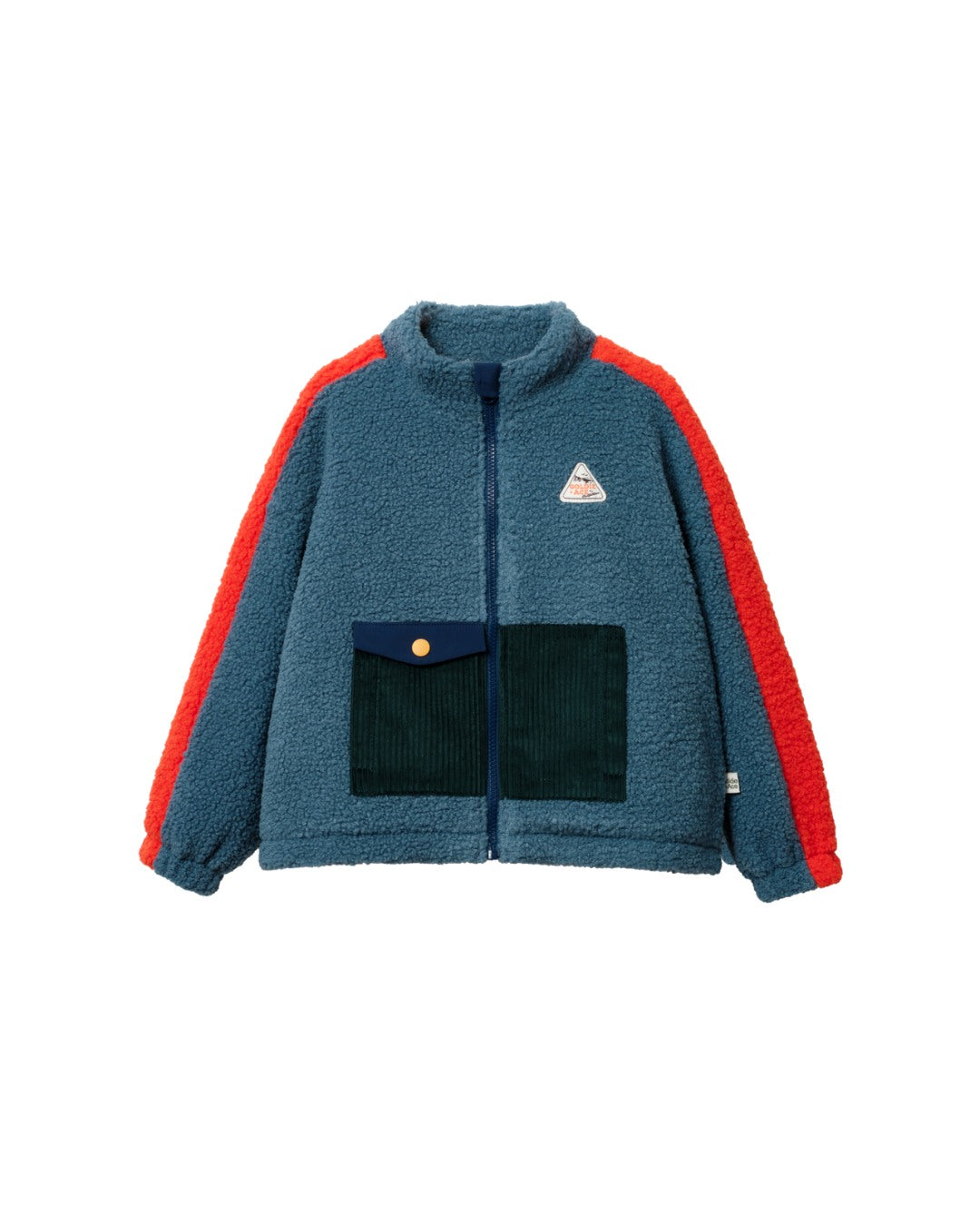 Retro Blue Teddy Jacket