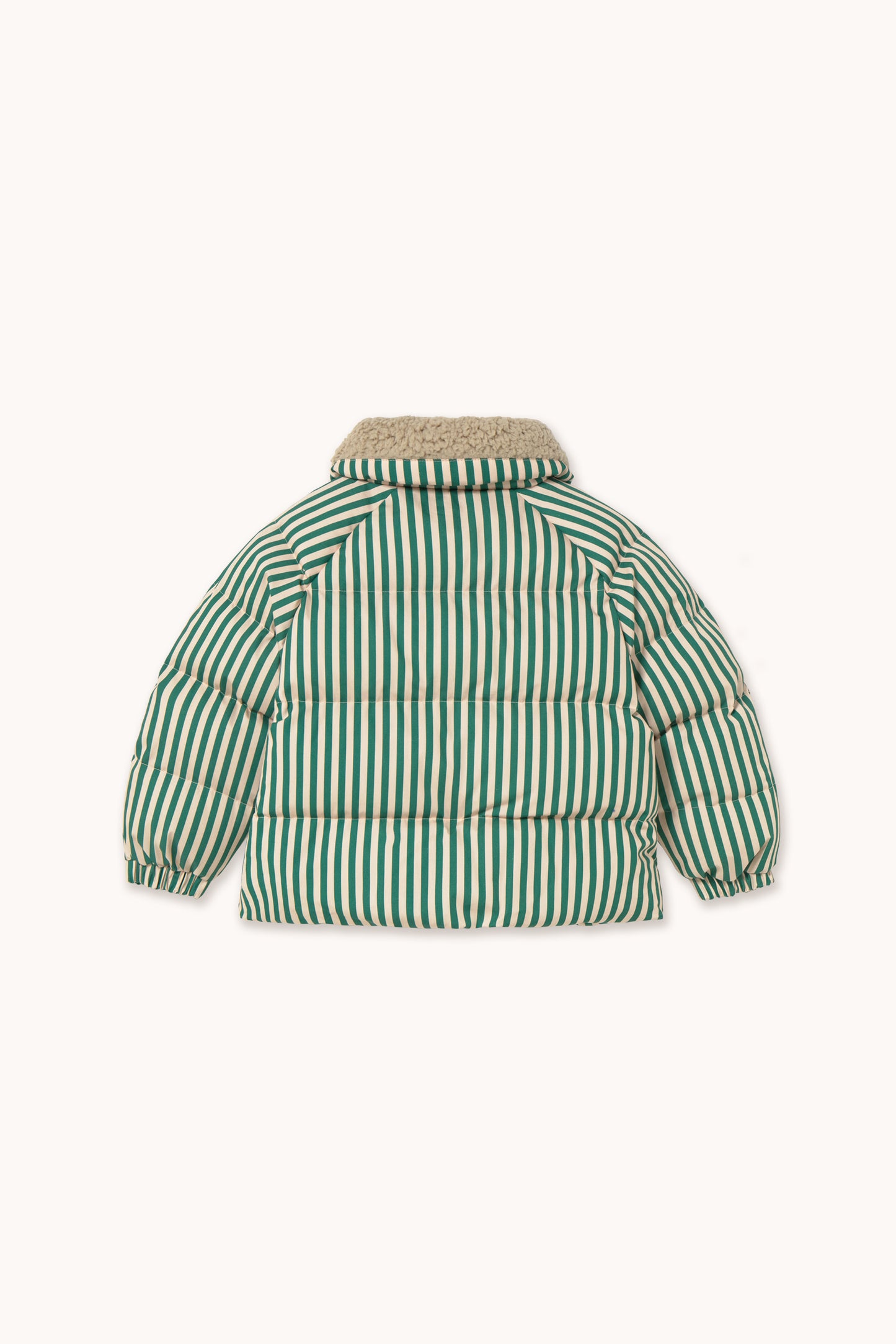 Green Stripes Padded Jacket