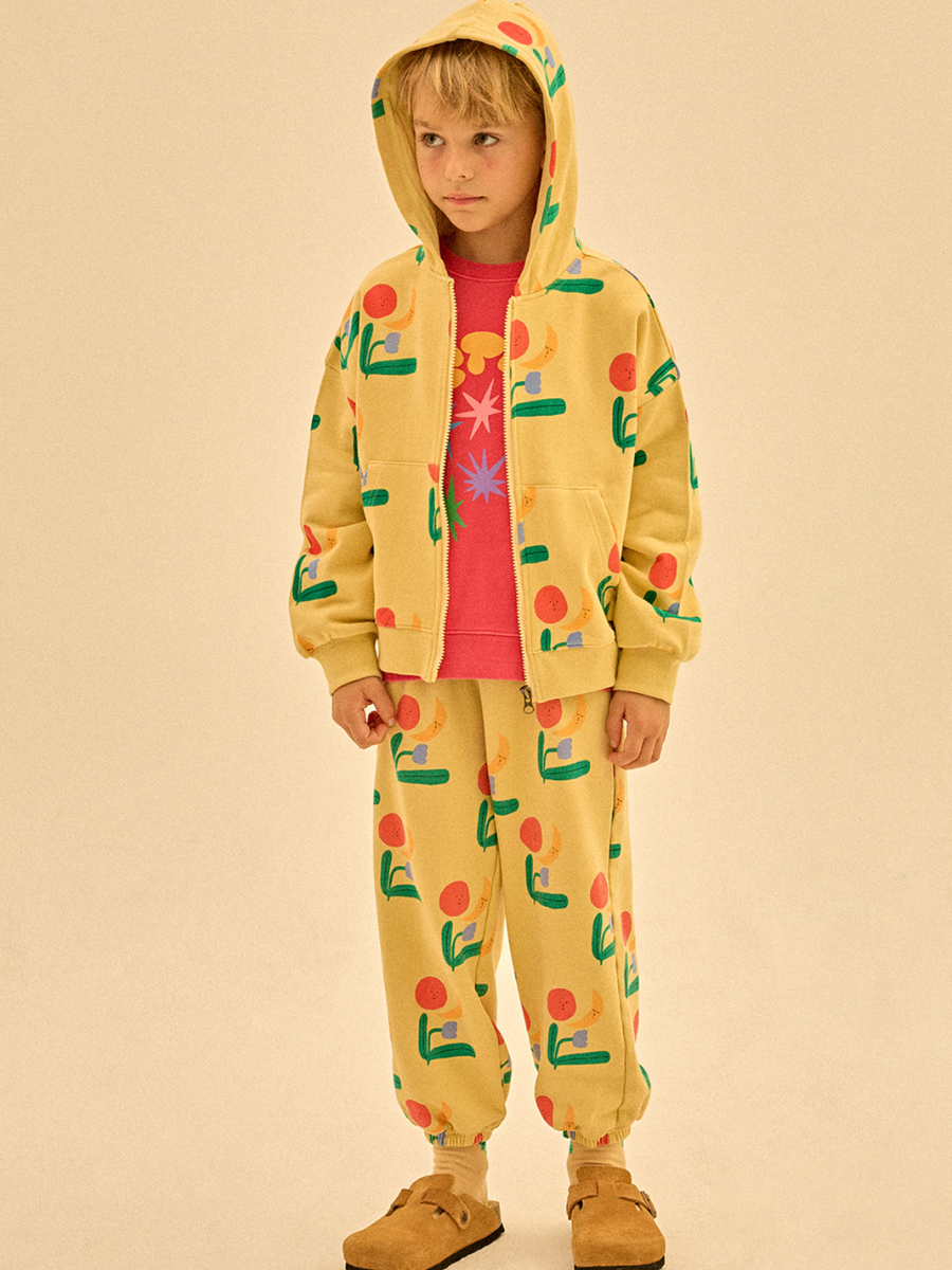 Colored Nature Hoodie Zip-up