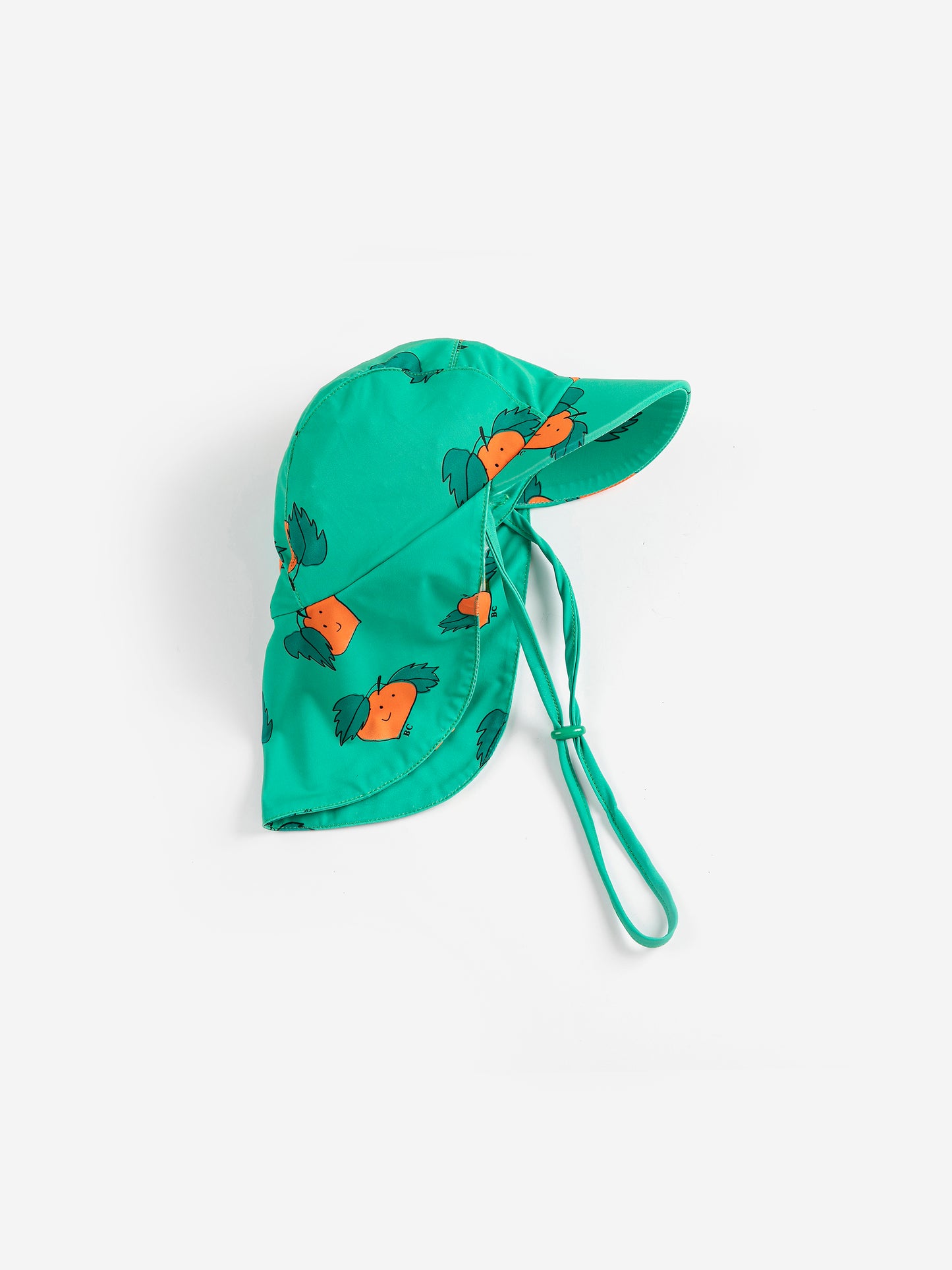 Tangerine All Over Swim Cap