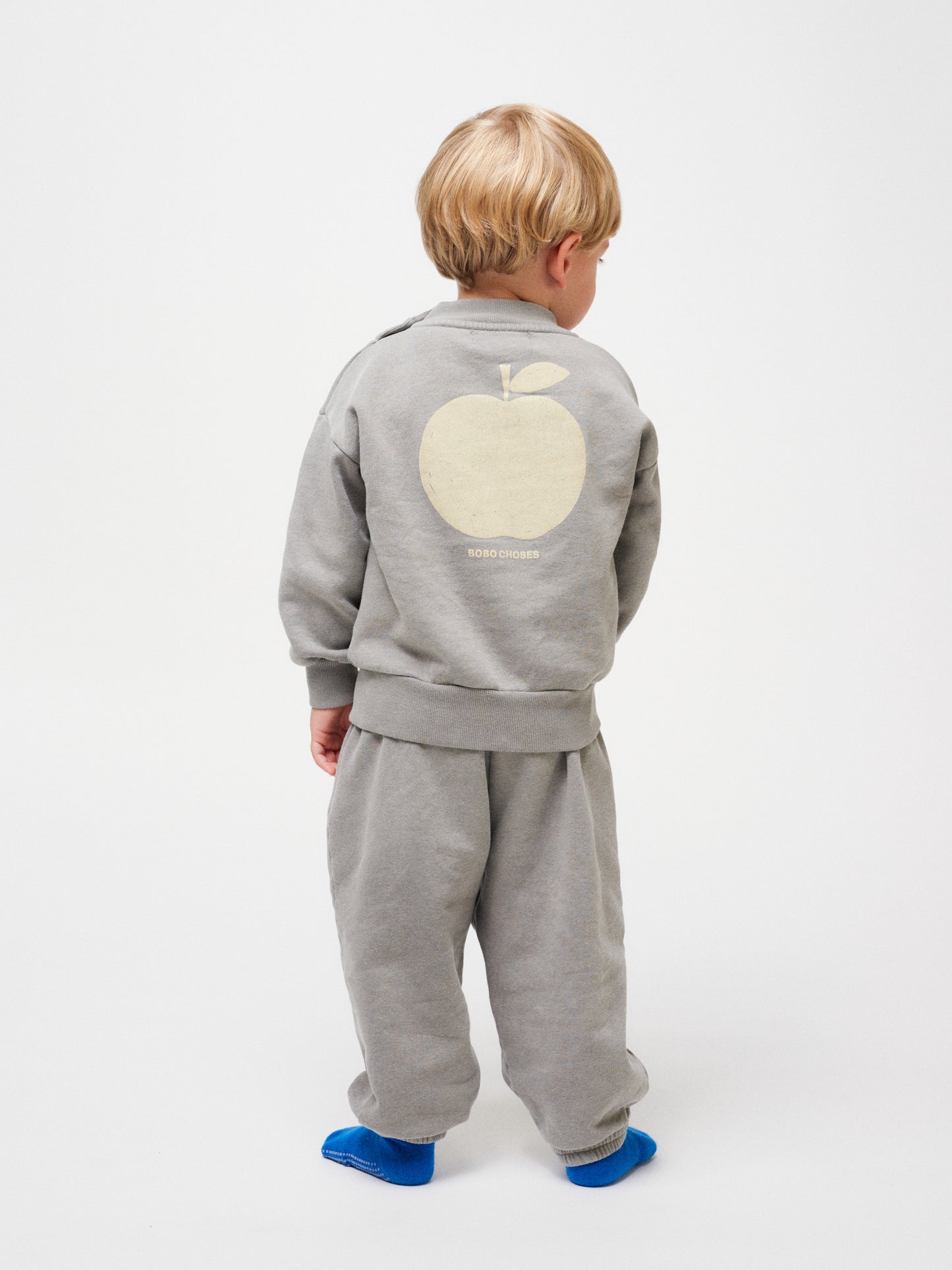 Baby Poma Grey Jogging Pants