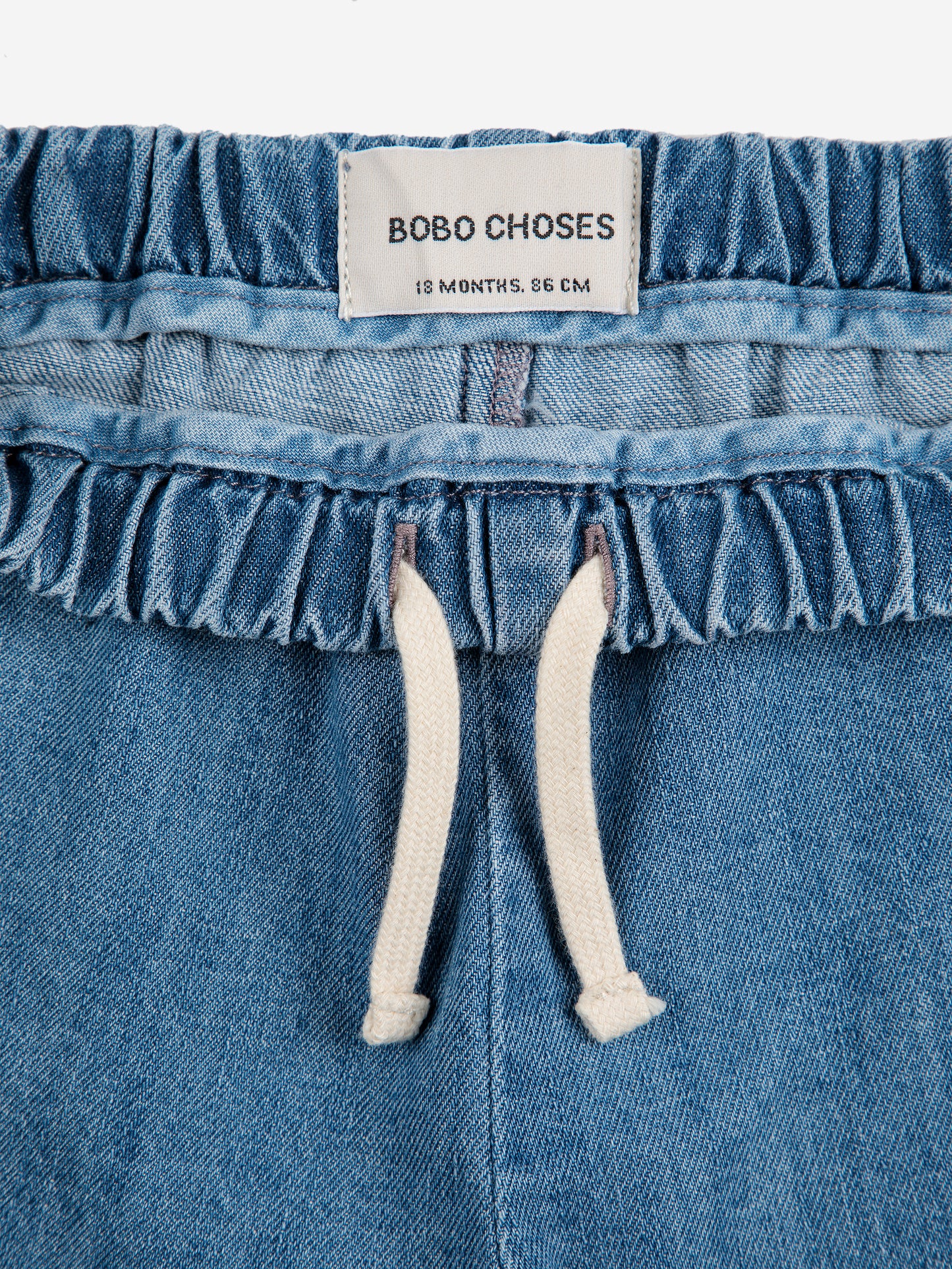 Baby Poma Multicolor Denim Pants