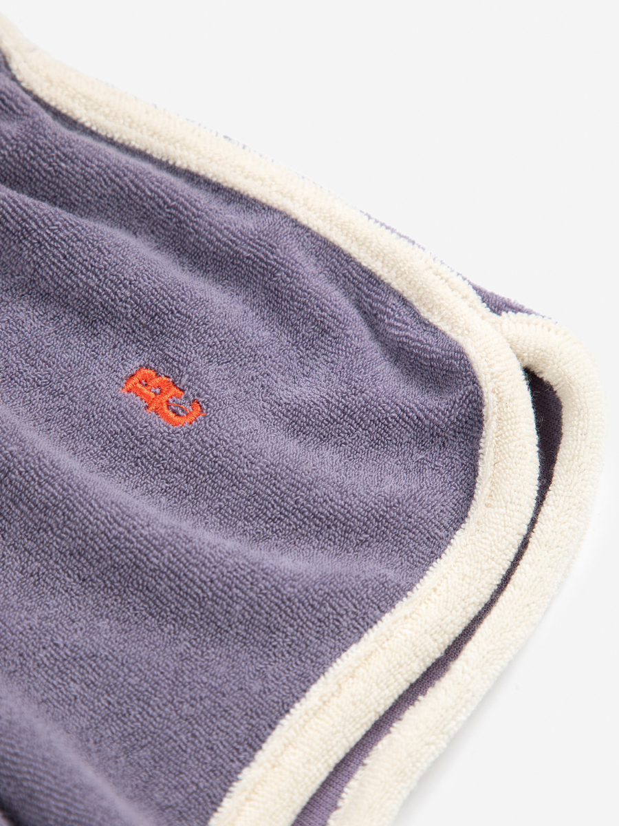 Blue Terry Cloth Shorts