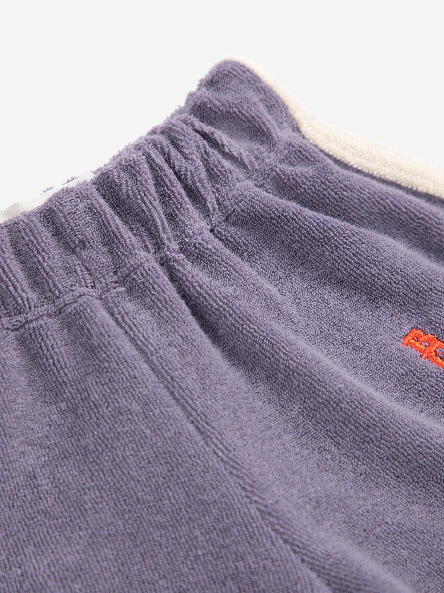 Blue Terry Cloth Shorts