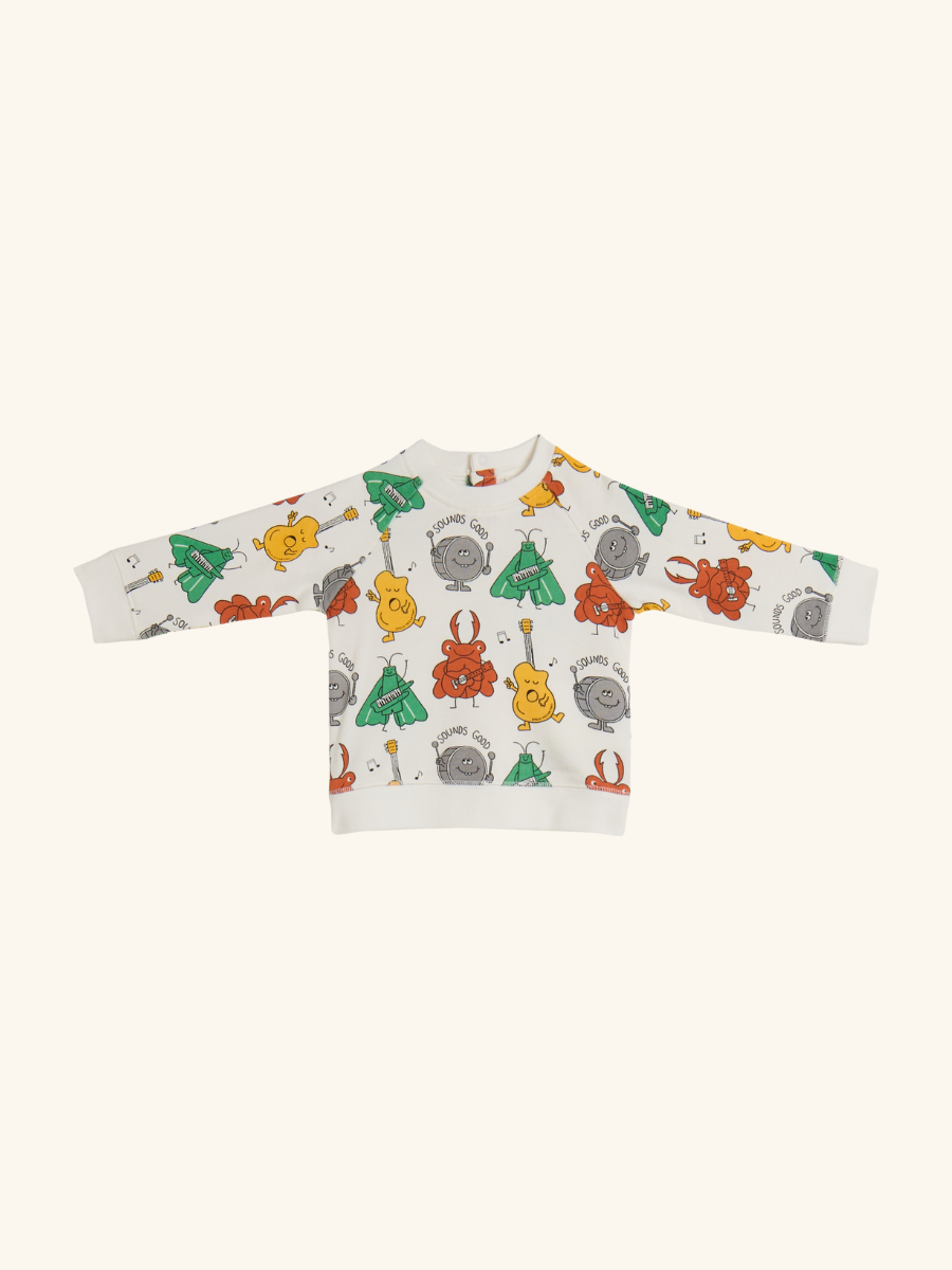 Bugs Band Fleece Sweatshirt