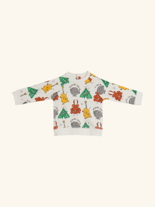 Bugs Band Fleece Sweatshirt