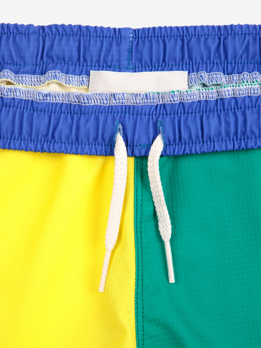 Joy Color Block Swim Trunks