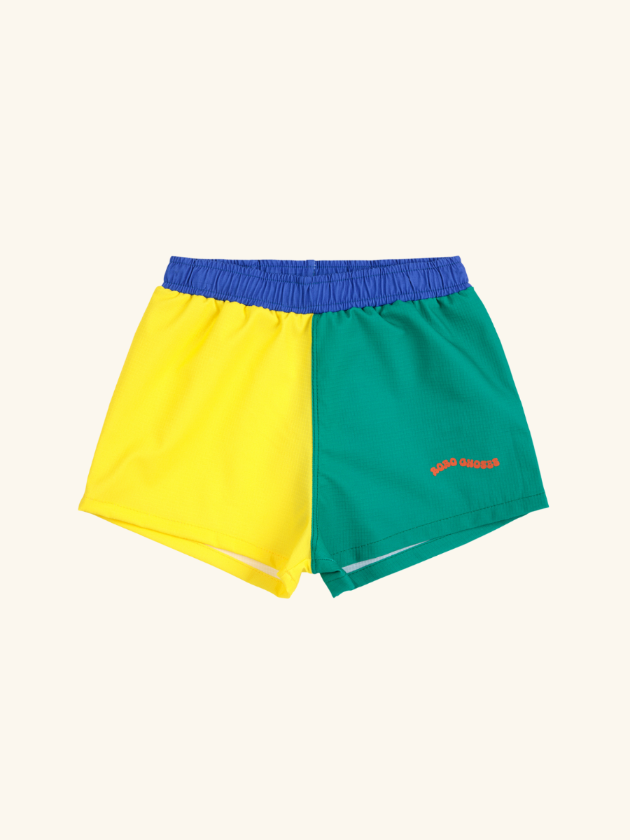 Joy Color Block Swim Trunks
