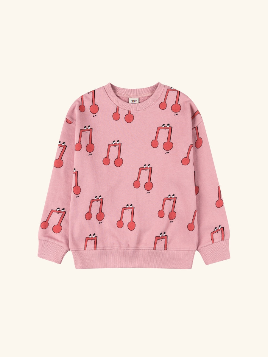 Melody Pattern Sweatshirt