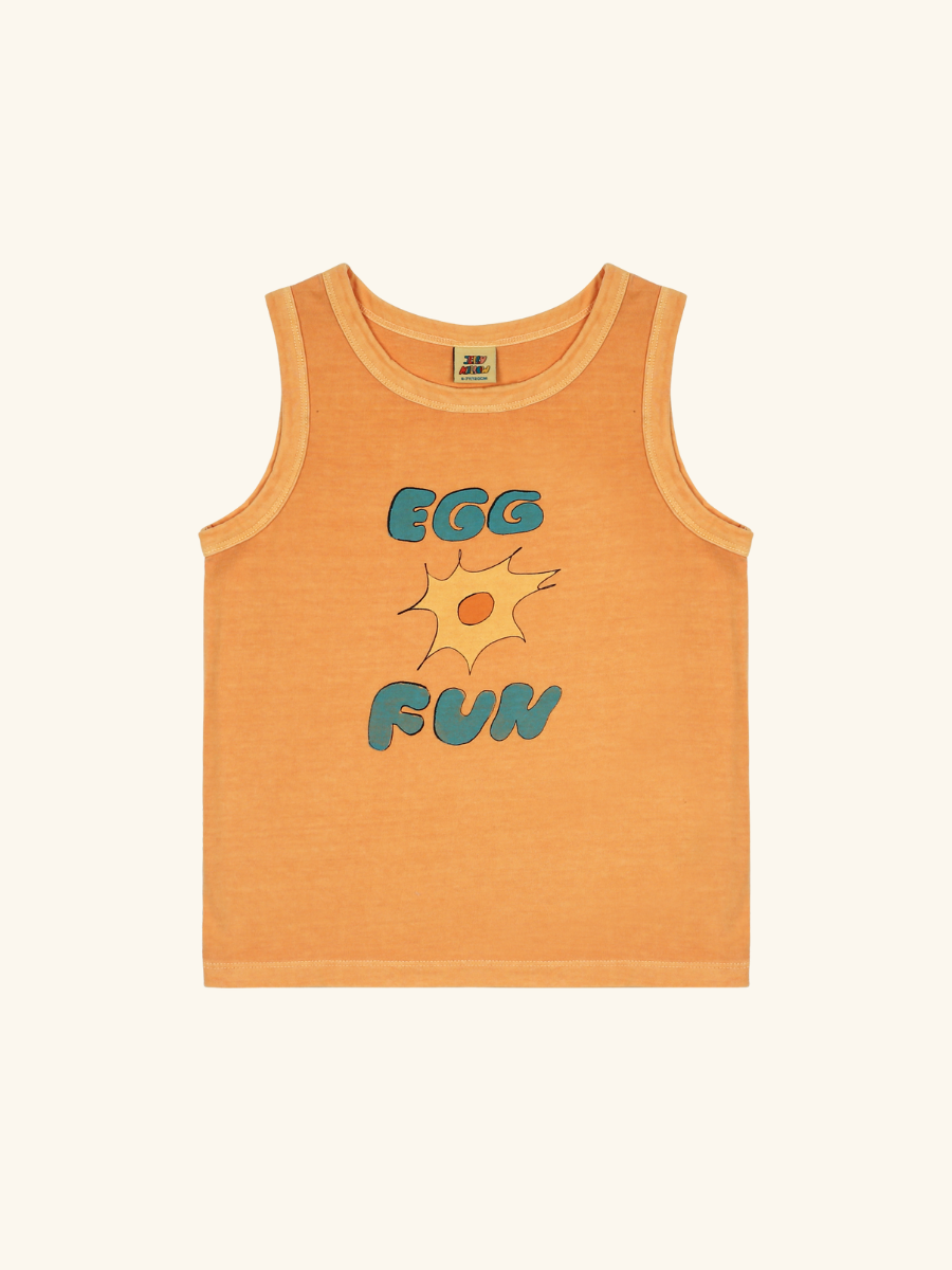 Egg Fun Pigment Sleeveless Shirt