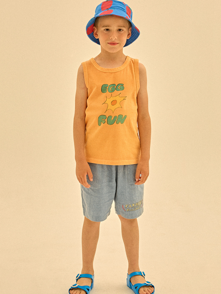 Egg Fun Pigment Sleeveless Shirt