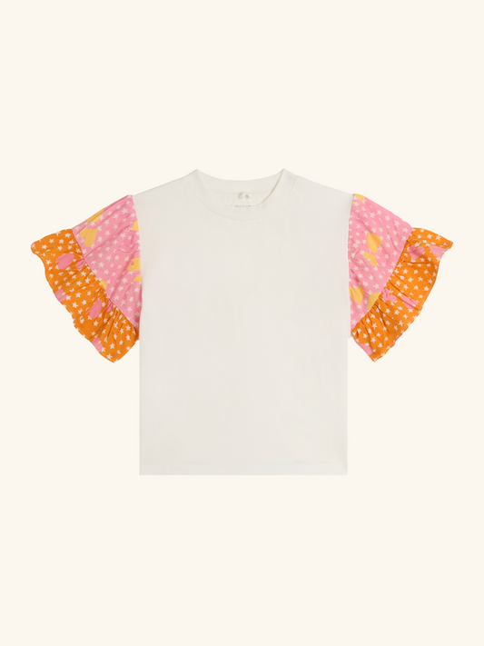 Flutter Sleeve Top