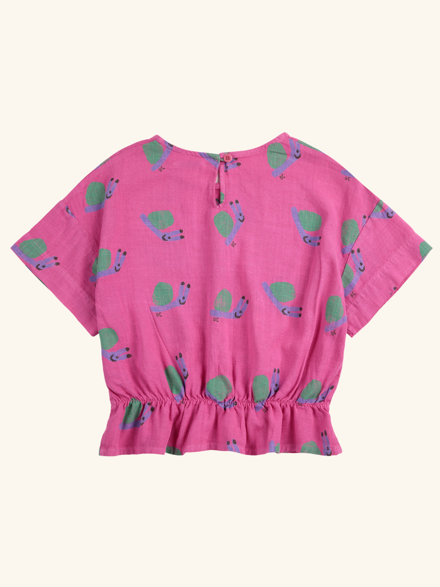 Funny Snail All Over Woven Blouse