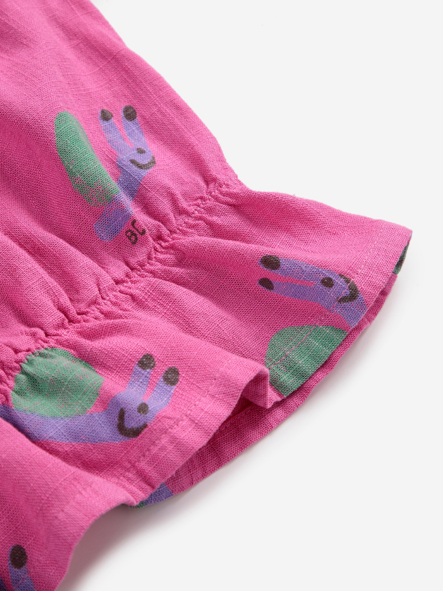 Funny Snail All Over Woven Blouse