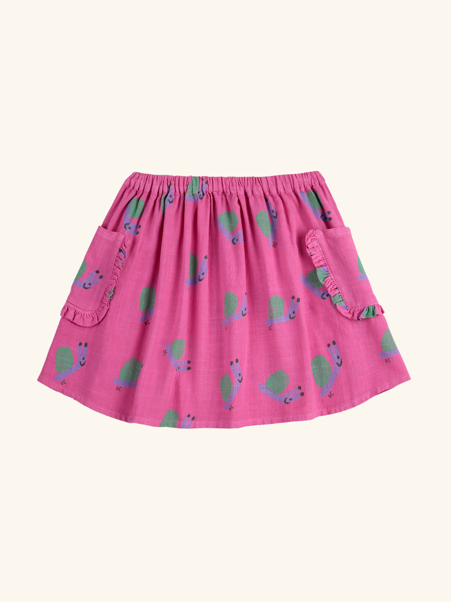 Funny Snail Woven Skirt