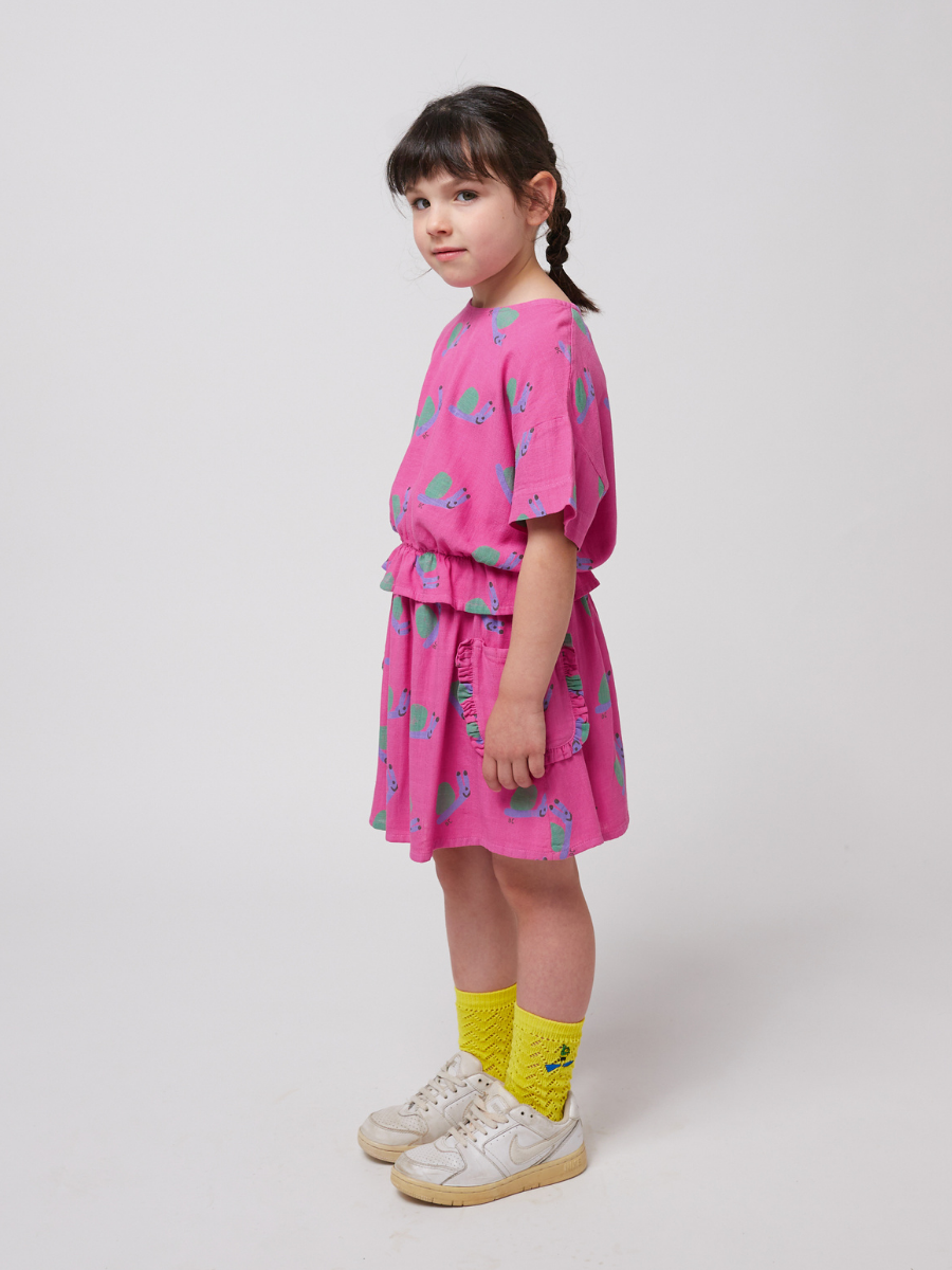Funny Snail Woven Skirt