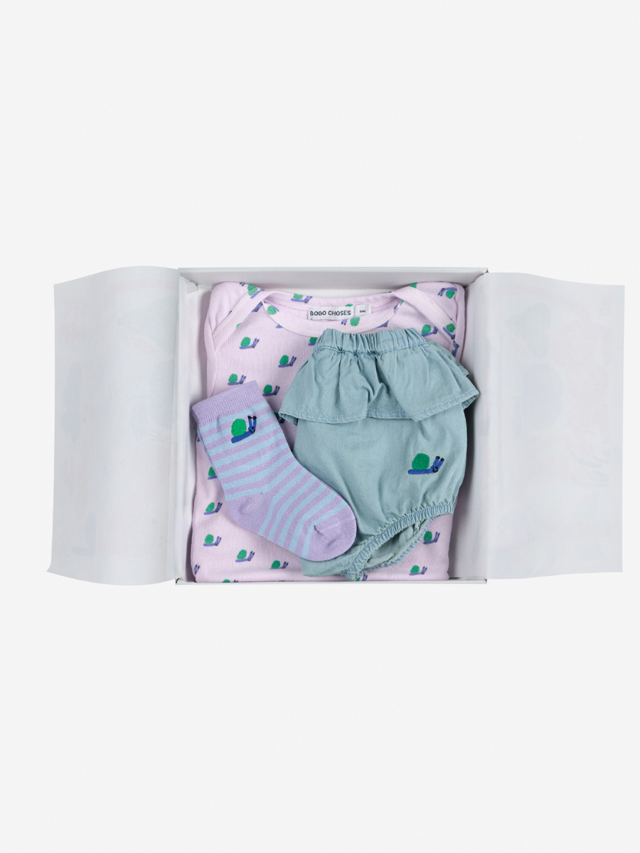 Funny Snail gift set