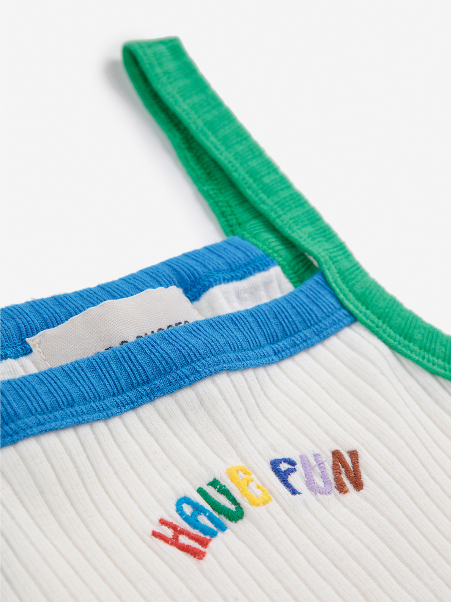 Have Fun Cropped Tank Top