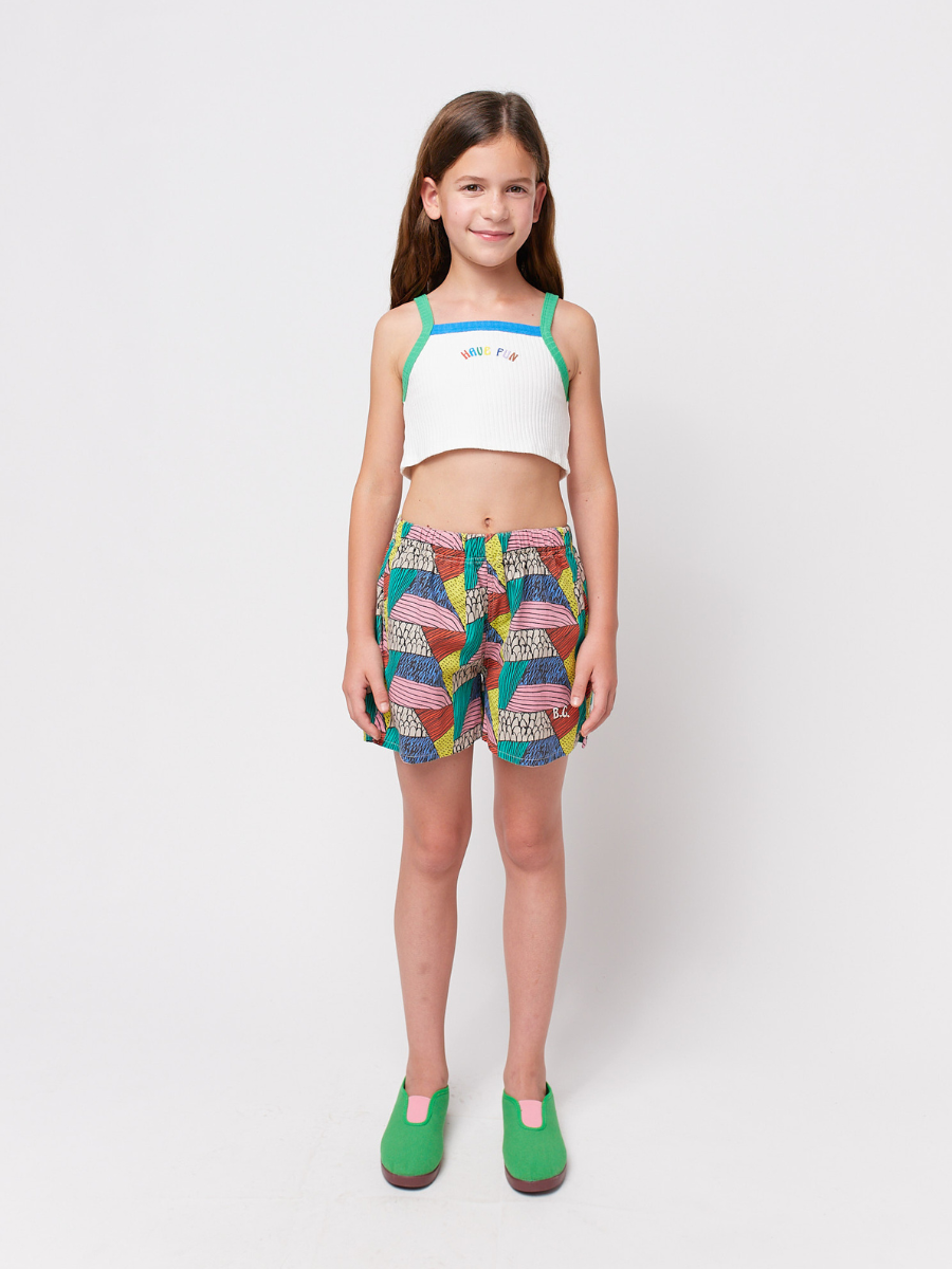 Have Fun Cropped Tank Top