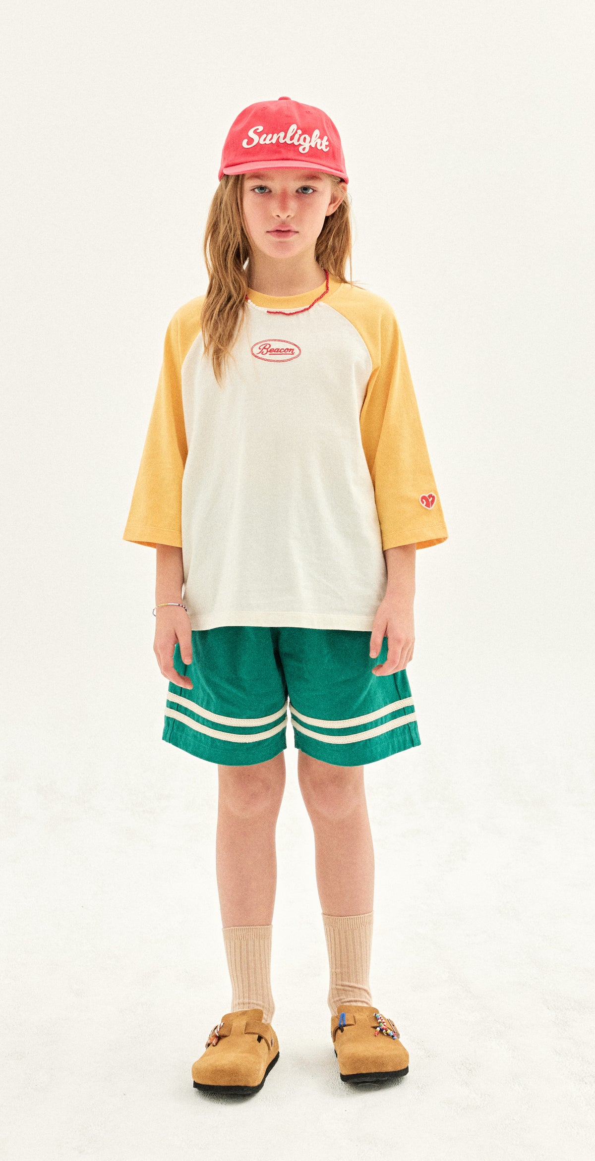 Beacon 3/4 Sleeve Raglan T-Shirt Yellow