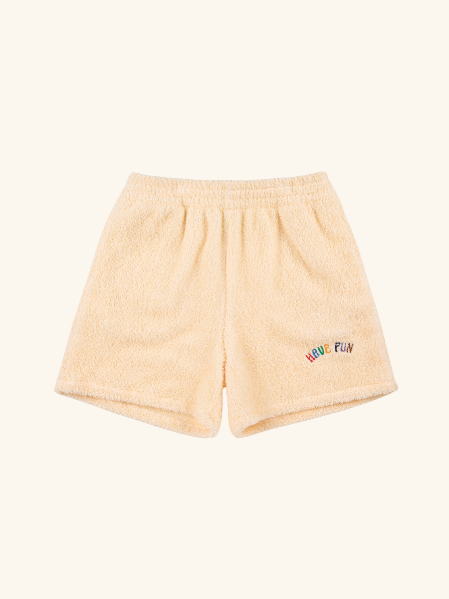 Have Fun Terry Towel Bermuda Shorts
