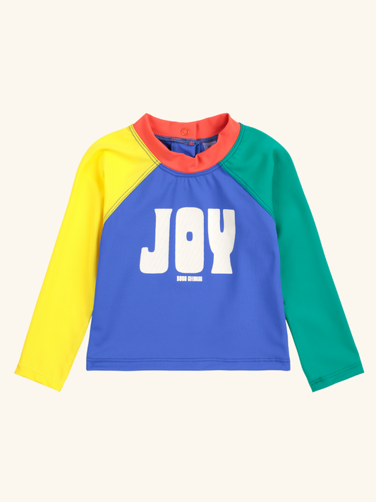 Joy Color-Block Swim Shirt