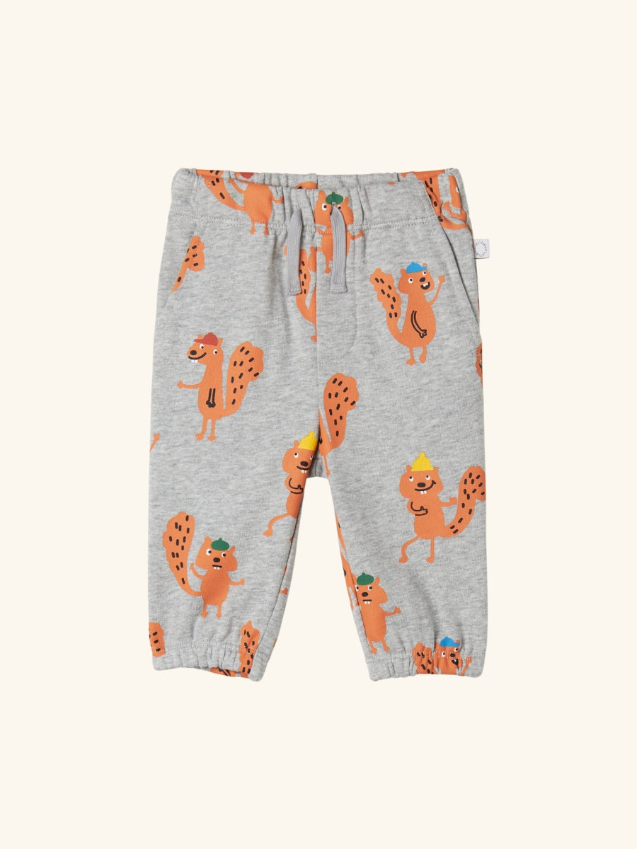 Squirrels Cotton Toddler Joggers