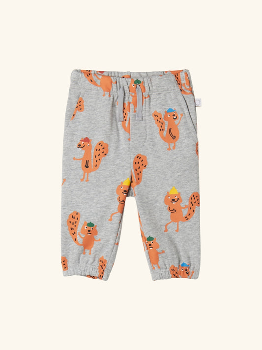 Squirrels Cotton Toddler Joggers