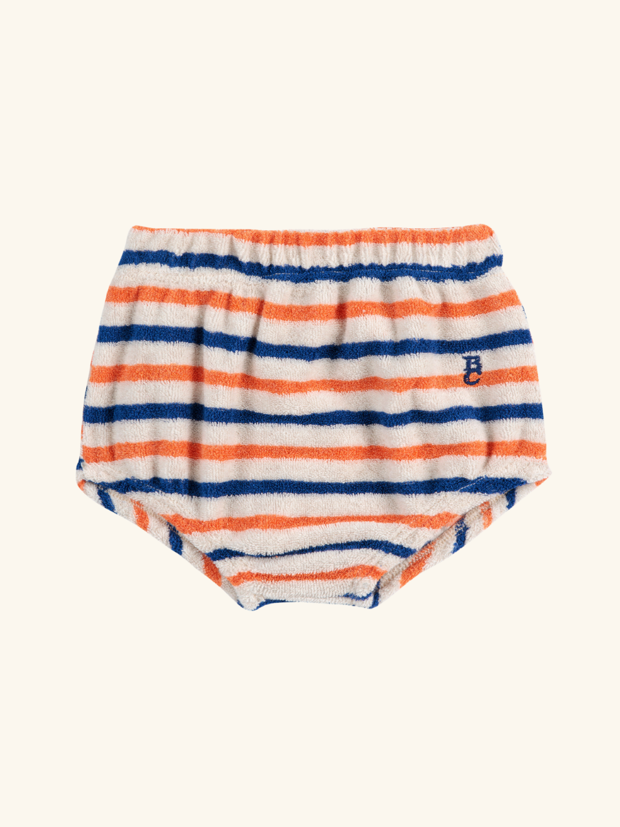 Striped Terry Cloth Bloomer