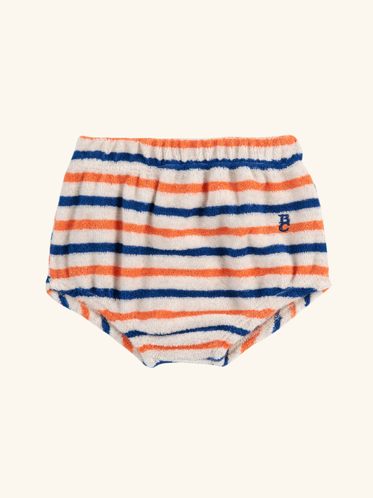 Striped Terry Cloth Bloomer
